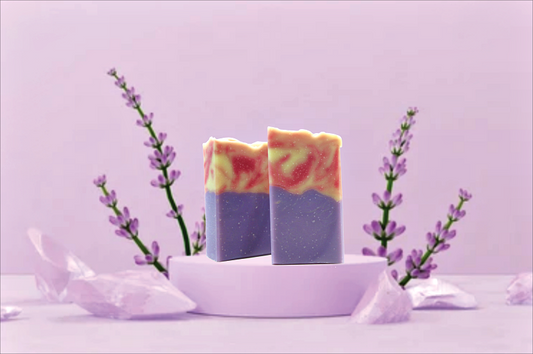 Lavender Apricot Organic Soap