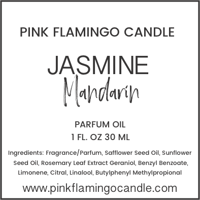 Jasmine Mandarin Perfume Oil - PinkFlamingoCandle